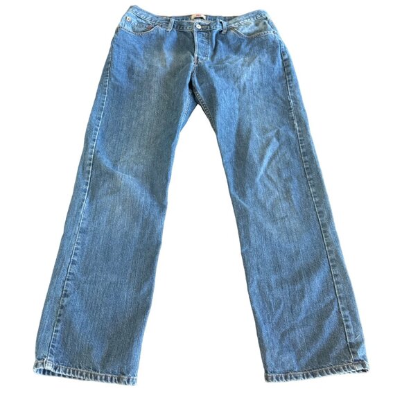 Vintage Levi's 501 Men's Straight Leg Jeans Button Fly Denim W40 L32 Made In USA